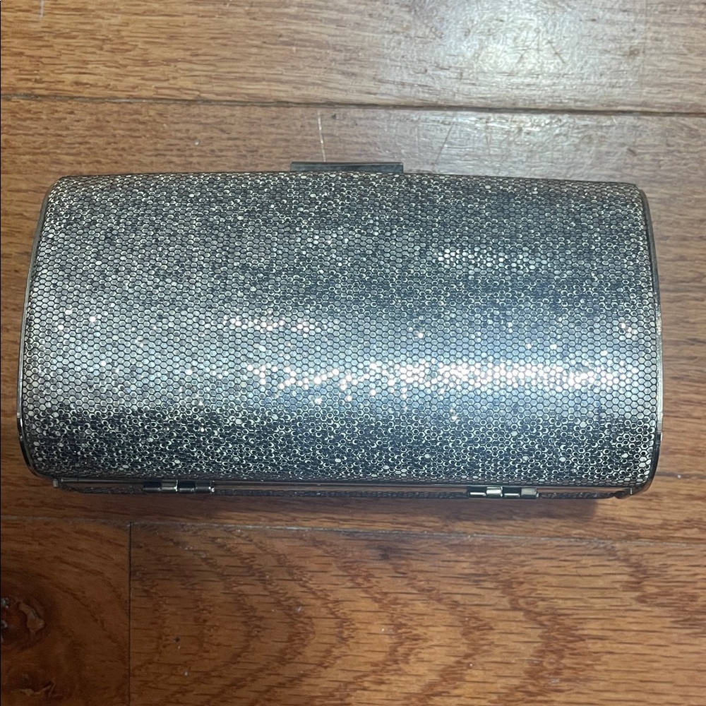 Glamorous Silver Evening Clutch
